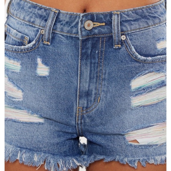 New• Ultra High Rise Kancan Shorts - Picture 4 of 16